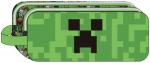 Manenti Minecraft Face pencil case