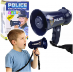 Lean Toys Vaiki&scaron;kas policijos megafonas su sirena