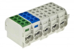 Incobex Elplast ENE-00511 Penkių polių gnybtų blokas ZGX 5x(1x25/2x16) mm2 (pilkas) ENE-00511