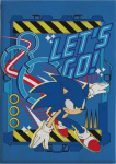 Sonic the Hedgehog Let's Go Sonic the Hedgehog koralų spalvos vilnos antklodė 110x150cm