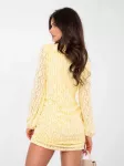 Suknelė Italy Moda Sukienka-IT-SK-9975.99-jasny geltona