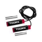 Jump rope TOORX PVC Jump Rope, juodas-red