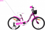 Children's bicycle TABOU Miss ST, 12" violetinė-baltas