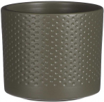 Dekoratyvinis gėlių vazonas Era &Oslash;10cm H9cm keraminis/žalias