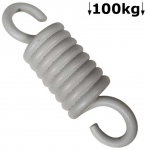 Spyruoklė krėslui-sūpynėms pakabinti 14cm balta