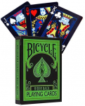 Bicycle Reverse kortos žalia ir juoda &ndash; magams, triukams, pokeriui