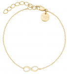 Rosefield Deranti paauksuota apyrankė su &bdquo;Infinity&ldquo; kristalais JBING-J1313