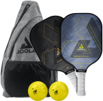 JOOLA Essentials piklebola rake&scaron;u komplekts ar futrāli
