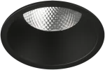18W LED įleidžiamas &scaron;viestuvas KIDAL, juodas, 2700K, dimeriuojamas, IP44, E3771392NDP