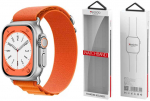 YESIDO WB24 APPLE WATCH SPORT STRAP LOOP 38/40/41 Oranžinis