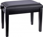 Konig & Meyer Pianino kėdė K&M 13923 juoda matinė, dirbtinė oda