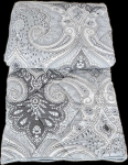 Antklodė MERKYS, 140 x 200 cm, imp. 100% medvilnės, užp. 50% vilnos, 50% poliesterio, 450g/m2
