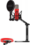 Rode Microphones NT1 Signature +XLR-cable+Desktop Studio Arm , microphone - red, Bundle