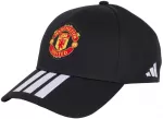 Kepurė su snapeliu adidas Manchester United juoda KT0647 (Dorośli M/L)