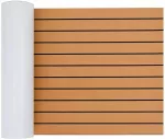 Valties kilimėlis Dryžuotas Ruda ir juoda 240 x 60 cm EVA