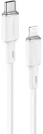 Acefast C2-01 duomenų perdavimo ir įkrovimo kabelis | MFI | USB-C į Lightning | 30 W | 1,2 m | baltas