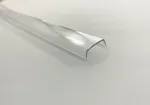 LED profilio dangtelis ROMA/BERLINO, skaidrus, 2m