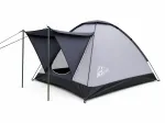 Turistinė palapinė Kubisport Kupolinė 2&ndash;3 asmenų Vandeniui atspari KS Outdoor Pilka 200 x 150 x 100 cm (Kub_05-ST03K-SE)