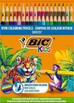 BIC KIDS ECO EVOLUTION SMOOTH &ndash; MEDINIAI kreidelės, 48 Vnt.