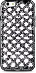 Dėklas Back Cover GreenGo Samsung S7 G930 Flower Diamond TPU Juodas