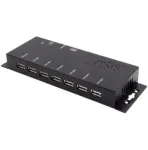 Exsys EX-1177-2S USB 2.0 koncentratorius su 7 prievadais ir apsauga nuo ESD 15 kV vir&scaron;įtampių