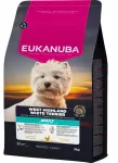 Sausas ėdalas &scaron;unims - Eukanuba suaugusiems vakarų auk&scaron;tumų baltajam terjierui su vi&scaron;tiena 3kg