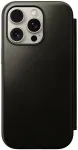 Dėklas Nomad Odinis Folio, žalias chromas - iPhone 16 Pro