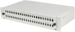 Lanberg &Scaron;viesolaidinė skirstymo plok&scaron;tė 48XSC SIMPLEX / 48XLC DUPLEX RACK 19'' 2U pilka + priedai (FOP1-48SS-LDS)