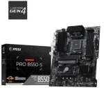 Pagrindinė plok&scaron;tė MB MSI AMD AM4 PRO B550-S