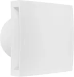 Vent Systems 100 mm elektrinis vonios kambario ventiliatorius su priekiniu skydeliu + laikmatis - montuojamas ant sienos, lubų - plastikinis oro i&scaron;traukimo ventiliatorius - oro kondicionieriaus ventiliatorius namams - vonios kambariui, virtuvei, dirb ...