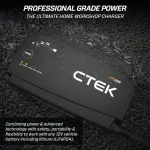 Ctek Pro25s akumuliatoriaus įkroviklis 12v, maitinimo &scaron;altinis, akumuliatoriaus palaikymo įkroviklis, akumuliatoriaus priežiūros įrenginys, 12v ličio akumuliatoriaus įkroviklis, sunkvežimių ir automobilių įkroviklis, atnaujinimo režimas, akumuliatori ...