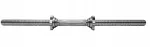 Platinum Fitness trumpas sriegiuotas grifas 64 cm 28 mm su spaustukais &scaron;tanga