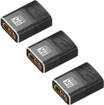 8k Hdmi Jungtis Mot. į Mot. Adapteris 3 Vnt.