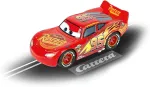 Carrera - 20065010 Žaibas Mcqueen i&scaron; Disney Pixar Cars Slot Car I I&scaron;skirtinis traukiniui I Detalus I Tinka berniukams ir mergaitėms I Puiki pradinio lygio lenktyninė transporto priemonė vaikams