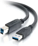 C2g 2m Usb 3.0 A Male į B Male kabelis