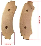 Other KETURRAČIO STABDŽIŲ KALADĖLĖS 400/500/600/800/1000 CFMOTO CFORCE UFORCE ZFORCE PRIEKINĖS 7020-0810B0 QJMOTOR SFA1000