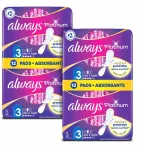 Always Platinum Paketėlis su sparneliais Day & Night, 3 dydis