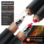 Csl - 1,5 m Rca stereo kabelis 3,5 mm lizdas į 2 x Rca - Aux įvesties audio 3,5 mm lizdo ki&scaron;tukas į 2 x Rca ki&scaron;tukas - metalinis korpusas paauksuotas audio kabelis dvigubai ekranuotas