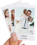 40 vnt. "instax" stiliaus nuotraukų su užra&scaron;u vestuvėms