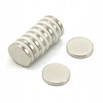Neodiminis magnetas 20x5 mm N42, stiprus cilindrinis diskas