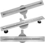 Du&scaron;o latakas REA FILO, Brushed Steel Nickel, 80 cm