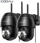 Imou 2 Cooau lauko apsukamos Ip Wifi 2k Hd kameros su 4x priartinimu