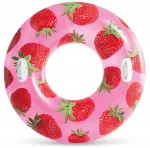 Pripučiamas plaukimo ratas 107 cm su rankenomis Intex 56261 bra&scaron;kė