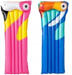 Pripučiamas flamingas čiužinys Bestway 44021 rožinis
