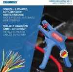 Super 5 vielos nuėmiklis Weicon 51000005-kd 0.2 - 6 mm&sup2; Weicon Super 5