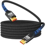Hdmi kabelis 3 metrai 8k, hdmi 2.1 itin didelės spartos 48 gbps hdmi kabelis 8k @ 60 hz 4k @ 144 hz, hdmi 2.1 kabelis palaiko hdr10 earc 3d hdcp 2.2 ir 2.3, suderinamas su ps5/4 x-box hdtv blu-ray grotuvu