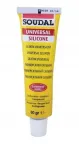 Universalus silikonas Soudal - Bespalvis - 60 ml - sandarinimui ir glaistymui