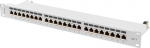 LANBERG patch panel 24 port 1U cat.7 FTP pilkas