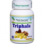 Ayumi Naturals Maisto papildas Triphala, ekologi&scaron;ka, Planet Ayurveda, 60 kapsulių