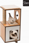 &bdquo;Catit&ldquo; įbrėžimo stulpelis &bdquo;Catit Vesper V-Box&ldquo;, graikinis rie&scaron;utas, S, 37 x 37 x 72,5 cm
